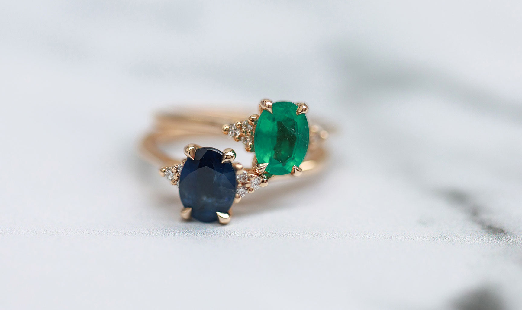 Gemstone Engagement Rings