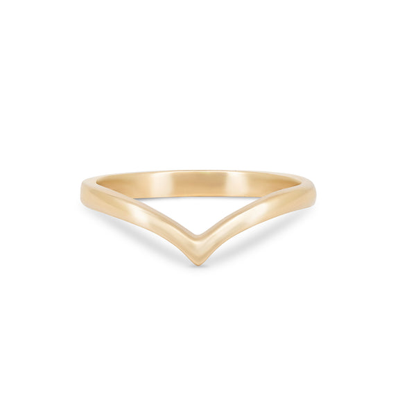 Alternative view of Arrow Ring - 14k Gold Ring