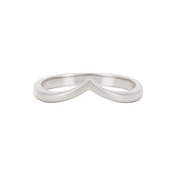 Arrow Ring - 14k White Gold Ring