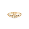 Thumbnail of Claddagh North Star Diamond Gold Ring - 14k Gold