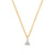 Lucky Star Birthstone Necklace - 14k Gold