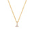 Lucky Star Birthstone Necklace - 14k Gold