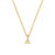 Lucky Star Birthstone Necklace - 14k Gold