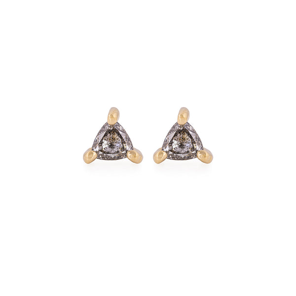 Diamond one deals stone earrings