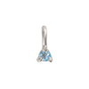 Thumbnail of Lucky Star Birthstone Pendant - 14k White Gold