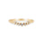 Crown of Faith - 14k Polished Gold Diamond Ring