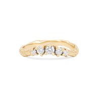 Thumbnail of Crown of Love Diamond Ring - 14k Gold Twig Band