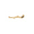 Crown of Sky Black Diamond Ring - 14k Gold Twig Band