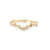 Crown of Sky Diamond Ring - 14k Gold Twig Band