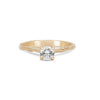 Thumbnail of Darling 0.5ct Lab-Grown Diamond Engagement Ring - 14k Gold Twig Band