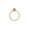 Thumbnail of Darling 0.5ct Lab-Grown Diamond Engagement Ring - 14k Gold Twig Band