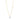 Dewdrop Three Diamond Necklace - 14k Gold