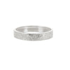 Thumbnail of Driftwood 4mm Wedding Band - 14k White Gold