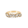 Thumbnail of Follow Your Path Lab-Grown Diamond Eternity Ring - 14k Gold Polished Band