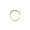 Thumbnail of Forever Grey Diamond Eternity Ring - 14k Gold Twig Band