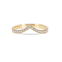 Thumbnail of Future Awaits Arrow Diamond Eternity Ring - 14k Gold