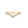 Thumbnail of Future Awaits Arrow Diamond Eternity Ring - 14k Gold