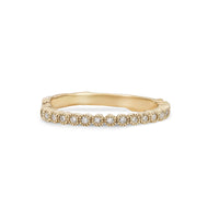 Hawthorn Twig Diamond Eternity Ring - 14k Gold