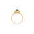 Hero 1ct Green Tourmaline Ring - 14k Gold