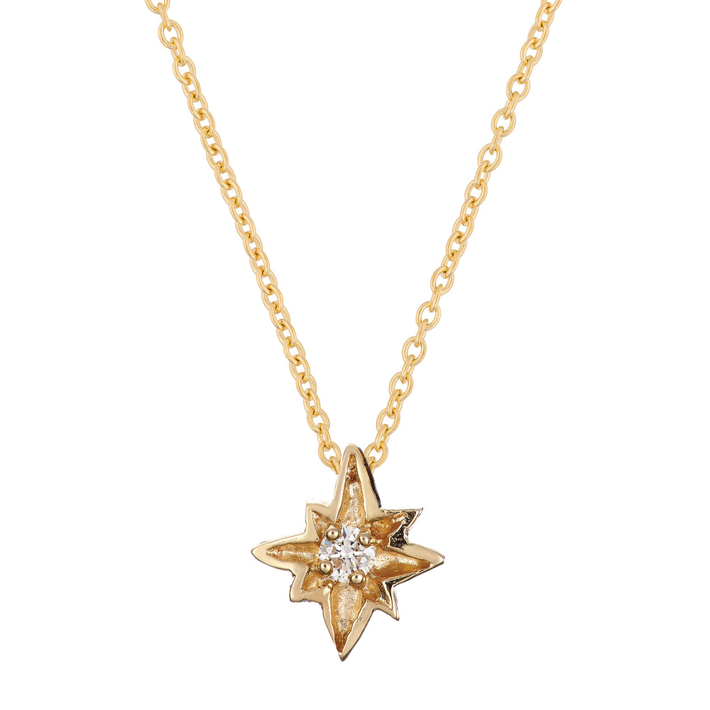 Lost Without You Diamond Necklace - 14k Gold