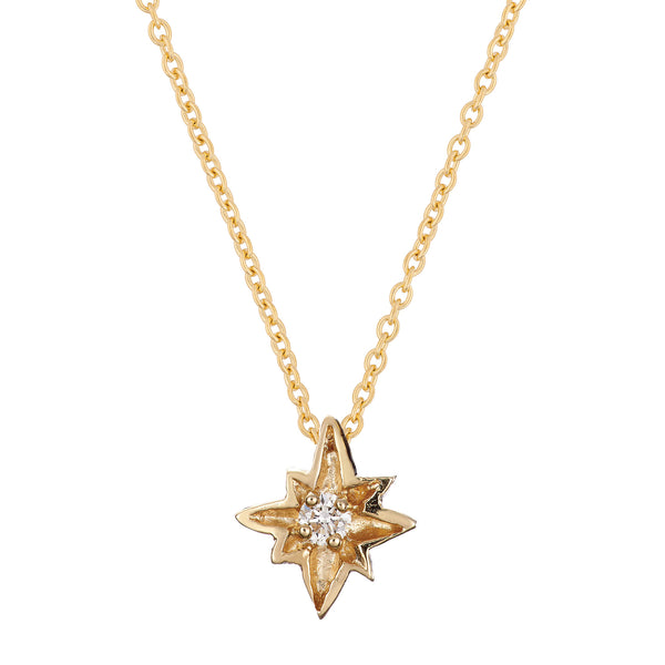 Lost Without You Diamond Necklace - 14k Gold