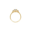 Thumbnail of Love is All 0.5ct Diamond Engagement Ring - 14k Gold Polished Band