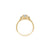 Love is All 0.5ct Diamond Engagement Ring - 14k Gold Polished Band