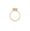 Thumbnail of Moi & Toi Pear and Emerald Cut Lab-Grown Diamond Engagement Ring - 14k Gold Polished Band