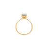 Thumbnail of Moonlight 2ct Lab-Grown Oval Diamond Engagement Ring - 14k Gold Polished Band