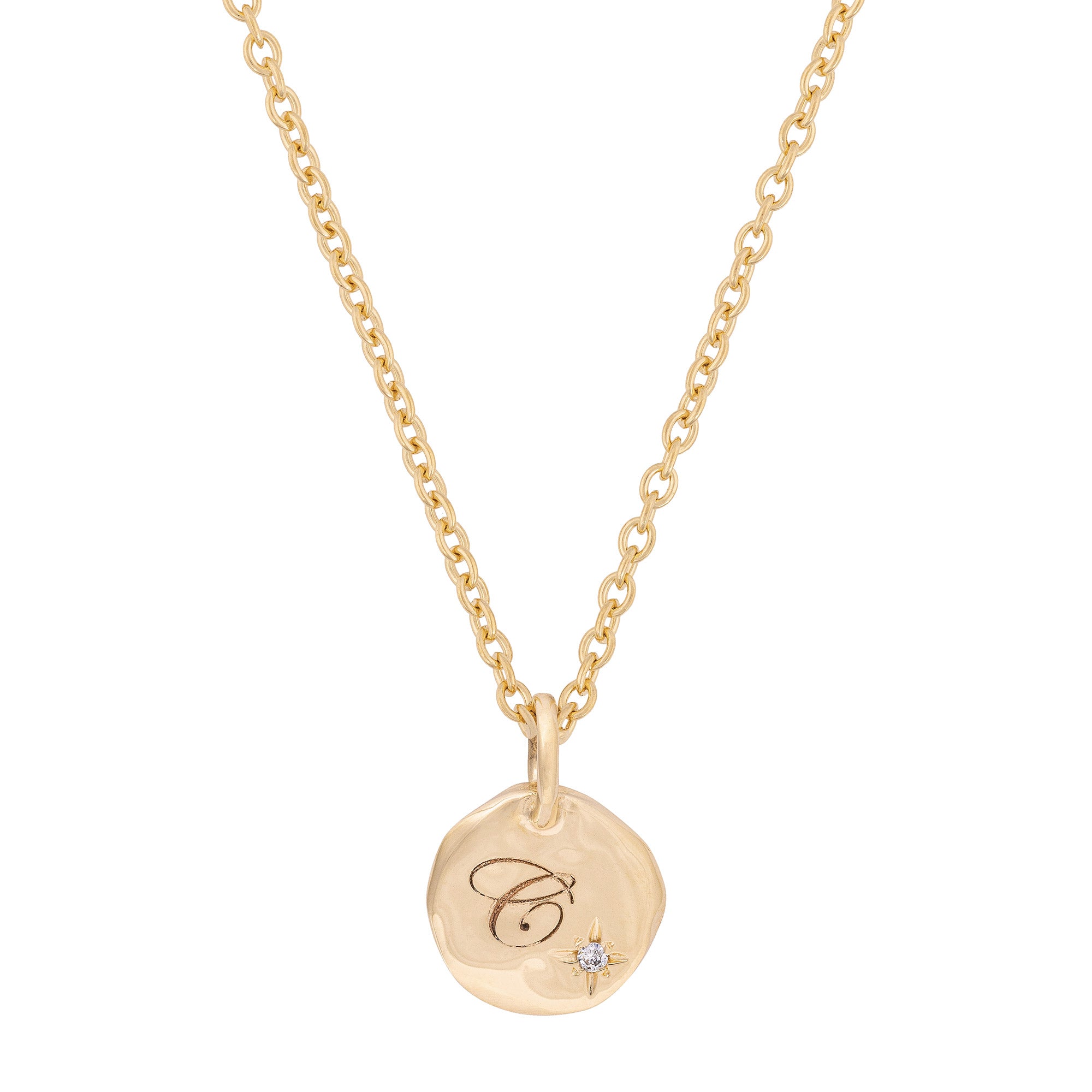 London Manori GOLD INITIAL 2024 A NECKLACE