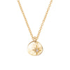 Thumbnail of North Star Diamond Necklace - 14k Gold