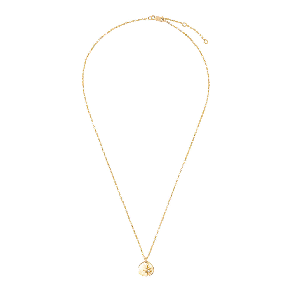 North Star | Gold Diamond Necklace | Chupi