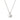 North Star Diamond Necklace - 14k White Gold