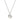 Stars in the Sky Four Diamond Necklace - 14k White Gold