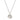 Stars in the Sky Three Diamond Necklace - 14k White Gold