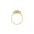 Strong As Time 1ct Lab-Grown Radiant Diamond Engagement Ring - 14k Gold Polished Band