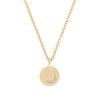 Thumbnail of Sun, Moon & Stars Diamond Necklace - 14k Gold