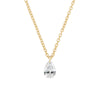 Thumbnail of Teardrop 0.5ct Diamond Necklace - 14k Gold