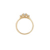 Thumbnail of Trilogy Oval 1ct Lab-Grown Diamond Engagement Ring - 14k Gold Polished Band