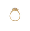 Thumbnail of Trilogy Oval 2ct Lab-Grown Diamond Engagement Ring - 14k Gold Twig Band