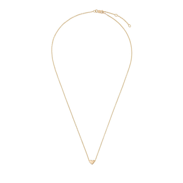 Alternative view of You Are My Heart Necklace - 14k Gold