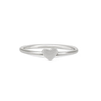 Thumbnail of You Are My Heart Ring - 14k White Gold